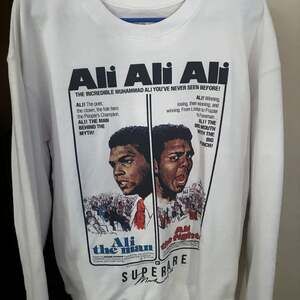 Muhammed Ali The Greatest Boxing Black T-Shirt Men's